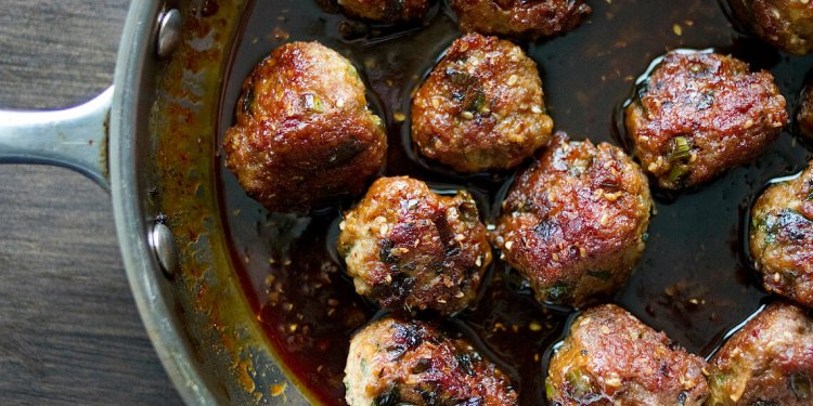 Asian-Inspired Meatballs and