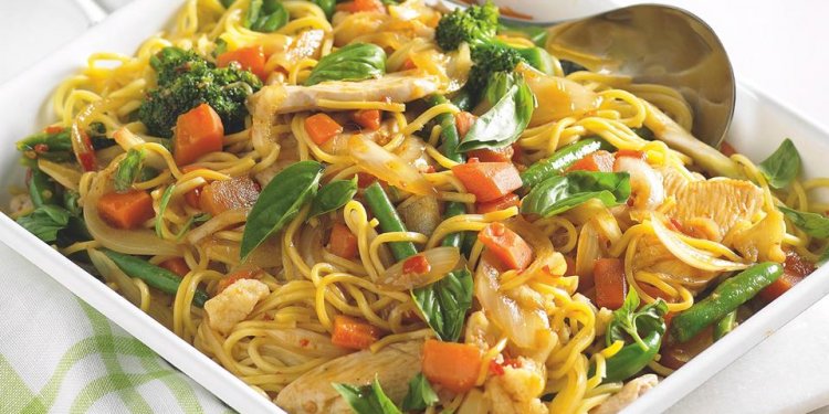Chicken noodle stir-fry recipe
