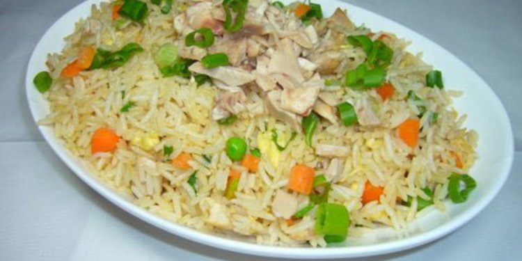 Chinese chicken fried rice