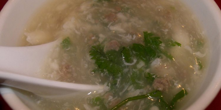 Chinese Egg Soup, Healthy and