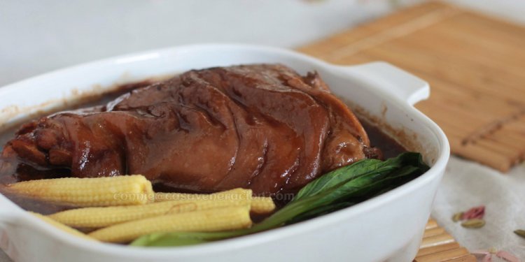 Chinese-style braised pork