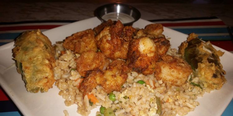 Lobster and Shrimp fried Rice