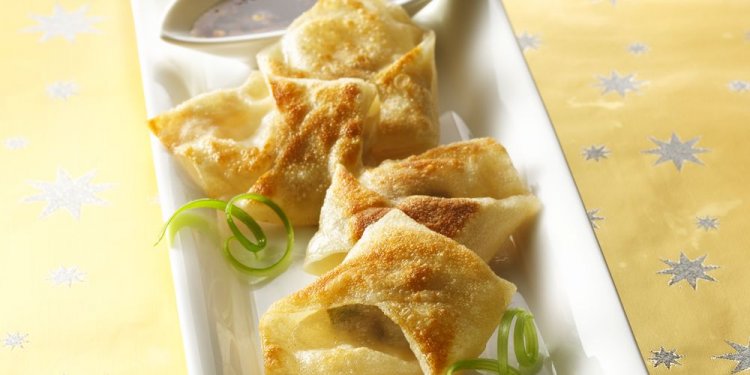 Pot Stickers with Sweet Soy