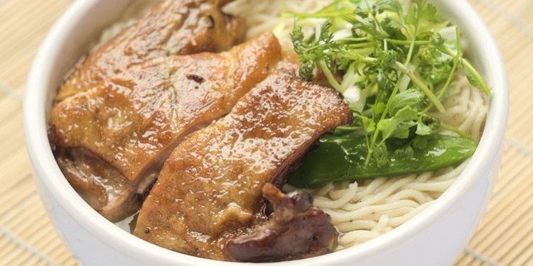 Smoked Duck Noodle Soup