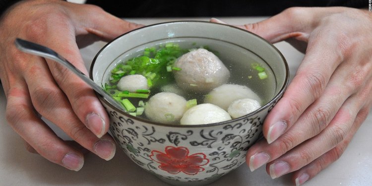 Chinese fish balls Soup recipe