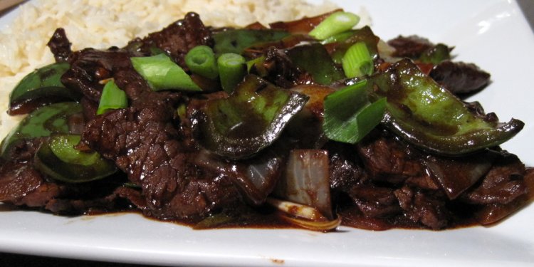 Beef and Green Chinese recipe
