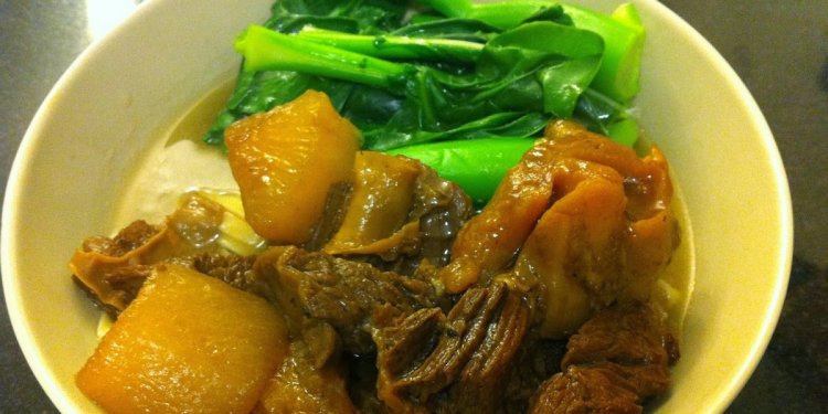 Chinese Beef Stew with tendon recipe