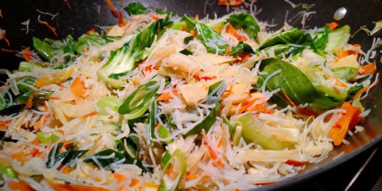Chinese Stir Fry noodles recipe Vegetarian