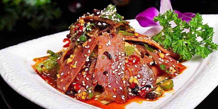 Chinese hot and Spicy Beef recipe