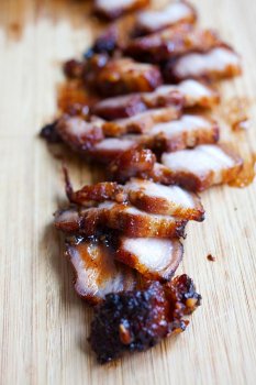 Char Siu - the best and easiest Chinese BBQ pork belly recipe ever. This homemade Char Siu is sticky sweet and savory and a zillion times better than Chinatown | rasamalaysia.com