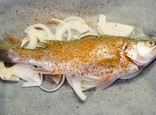 Chinese Spicy Roast Fish (重庆烤鱼) Cooking Process | omnivorescookbook.com