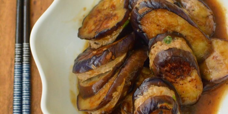 Chinese stuffed eggplant recipe