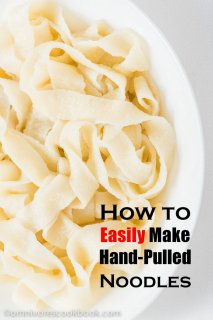 Easy Hand-Pulled Noodles Recipe | omnivorescookbook.com