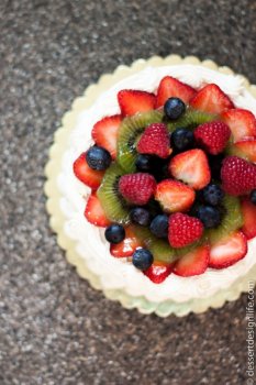 Fruit Basket Cake Recipe | dessertdesignlife.com