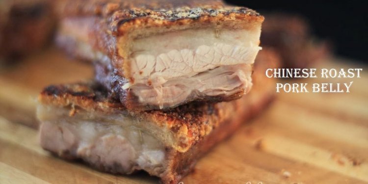 Chinese Crispy roast pork belly recipe