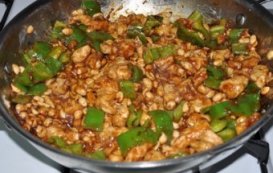 kung pao chicken done