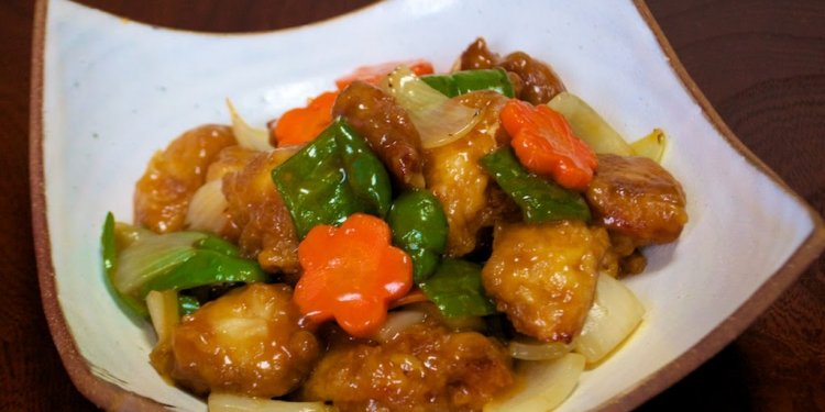 Sweet and Sour pork or Chicken