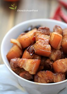 Red braised pork belly|ChinaSichuanfood