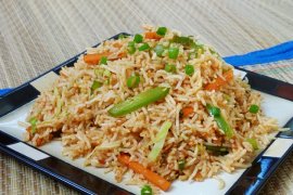 Schezwan Fried rice- indo-chinese recipe
