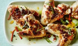 Spicy chicken wings, Hunan, Mr Peng