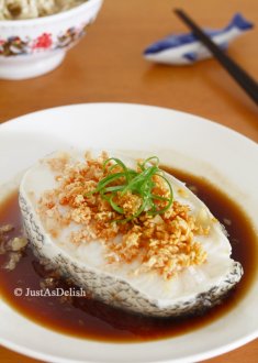 Steamed Cod Fish