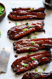 Sticky Chinese Barbecue Pork Belly Ribs (Char Siu) | 
