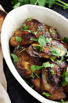 Stuffed Chinese Eggplant | Sprig and Flours