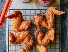 Takeout Style Fried Chicken Wings,  by thewoksoflife.com