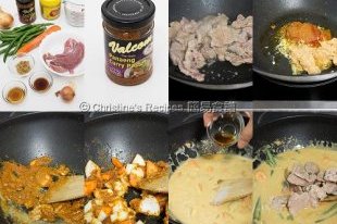 Thai Pork Curry Procedures