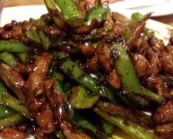 Chinese Beef and Green peppers recipe