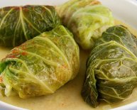 Chinese dish with Cabbage
