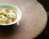 Chinese dumplings Noodle soup recipe
