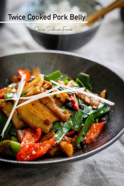twice cooked pork belly-HuiGuoRou
