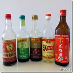 Typica sauces for Chinese home cooking